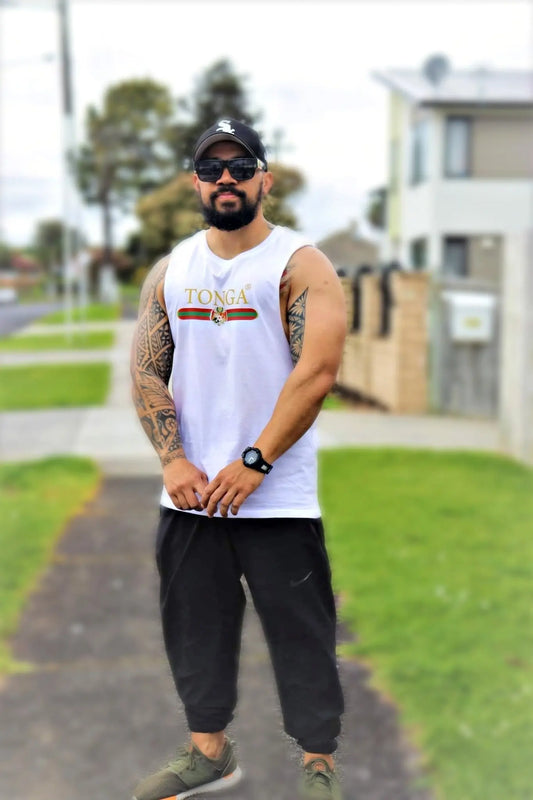 TONGA TANK SINGLET STREET CULTURE CO