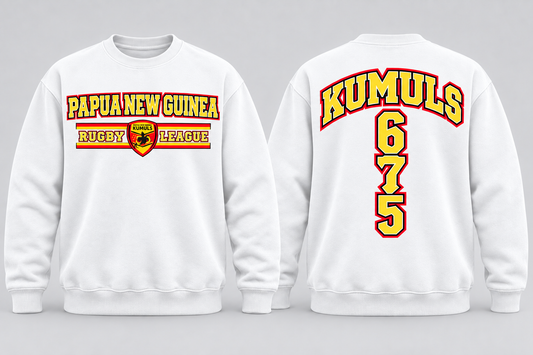 PNG Kumuls Rugby League Crewneck ’26