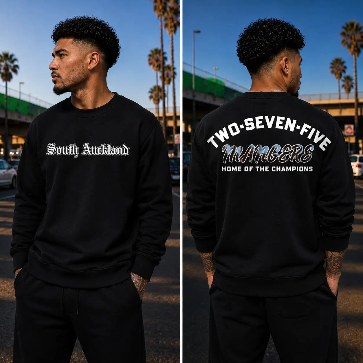MANGERE 275 CREWNECK STREET CULTURE CO
