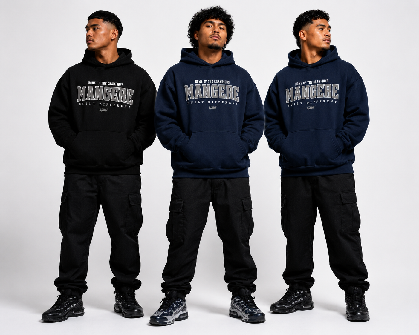 MANGERE – Home of the Champions Hoodies