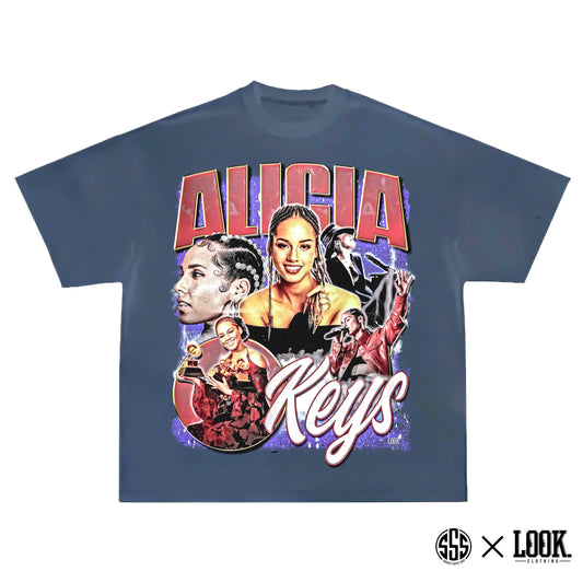 Alicia Keys ADULTS Graphic Tee x LOOK. STREET CULTURE CO