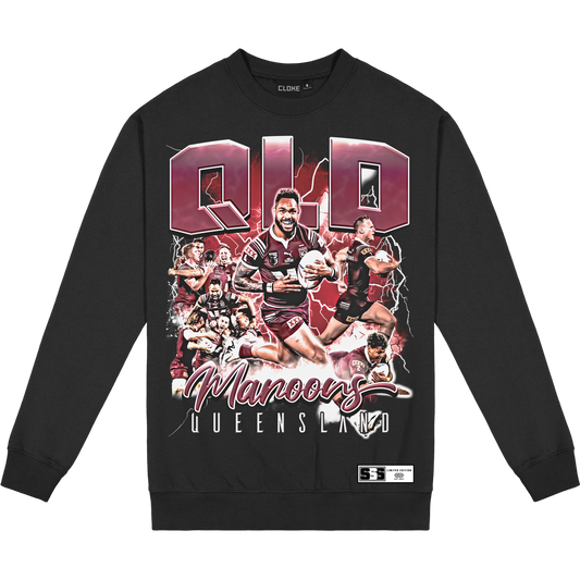QLD GRAPHIC CREWNECK