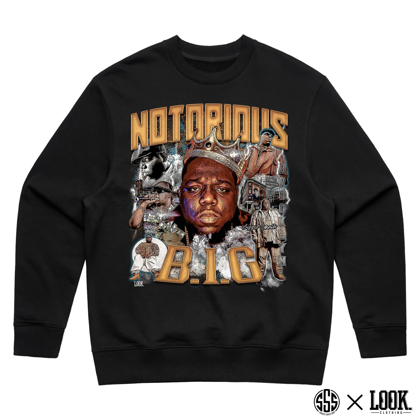 BIGGIE CREWNECK STREET CULTURE CO