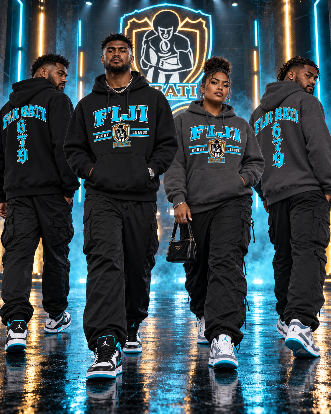 Fiji Bati Rugby League Hoodie ’26