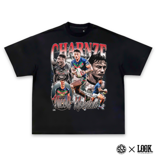 Charnze Nicoll-Klokstad (NZ Warriors) - ADULTS Graphic Tee x LOOK.
