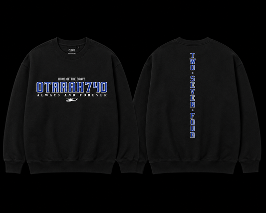 OTARA BLUE 274 CREWNECK