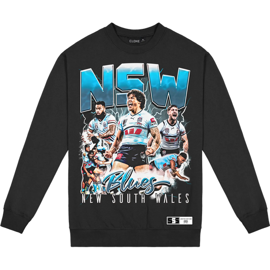 NSW GRAPHIC CREWNECK STREET CULTURE CO