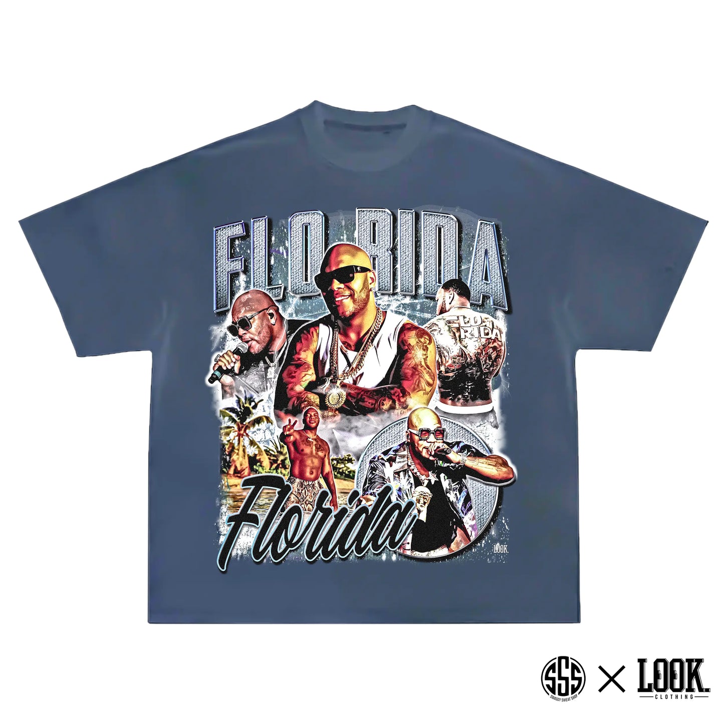 Flo-Rida ADULTS Graphic Tee x LOOK. STREET CULTURE CO