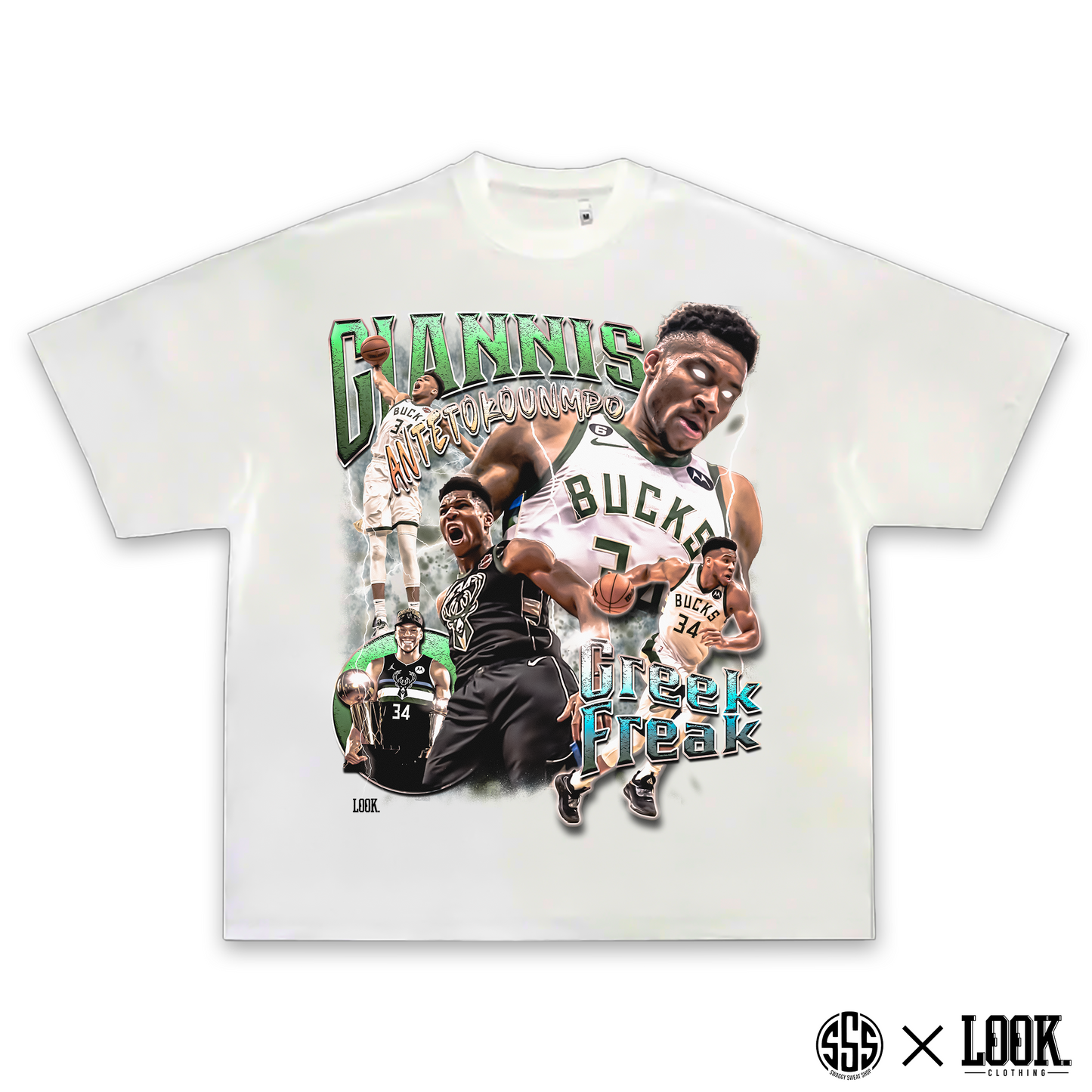 Giannis Antetokounmpo NBA Graphic Tee