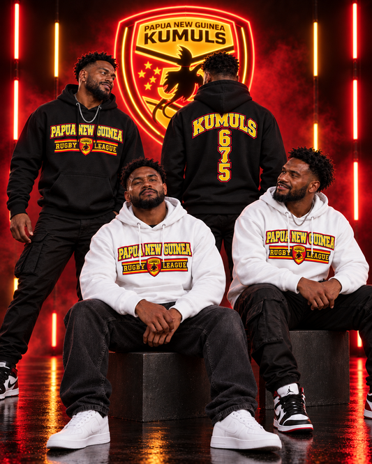 Papua New Guinea Kumuls 675 Rugby League Hoodie ’26