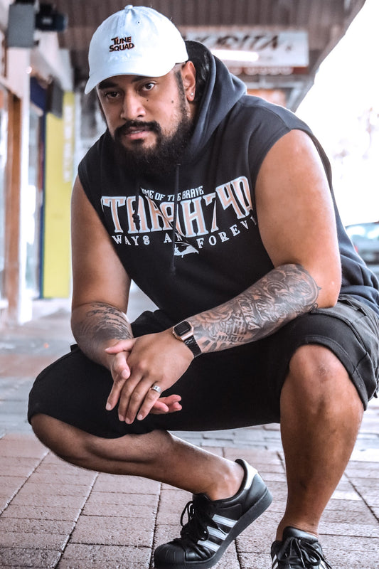 OTARA 274 SLEEVELESS HOODIE