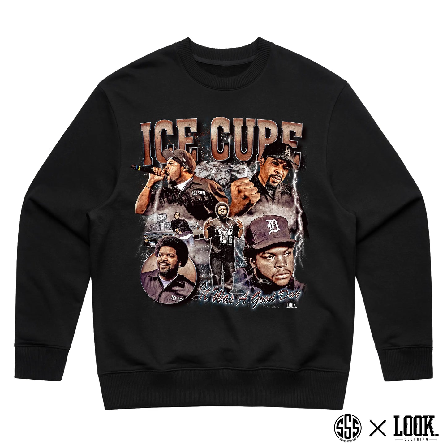 ICE CUBE CREWNECK STREET CULTURE CO