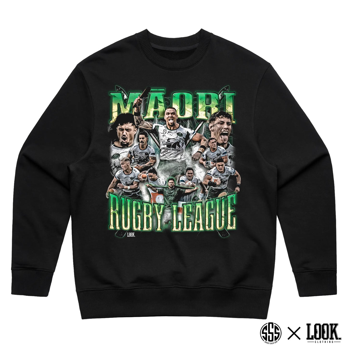 MAORI ALLSTARS CREWNECK STREET CULTURE CO