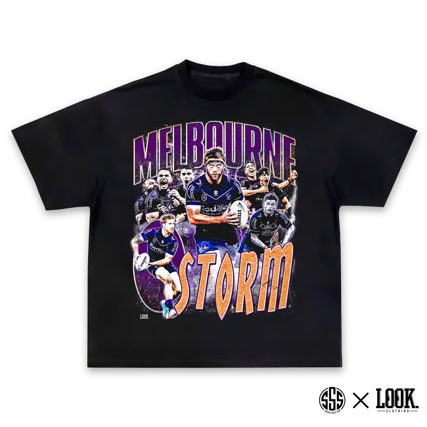 Melbourne Storm - ADULTS Graphic Tee x LOOK.
