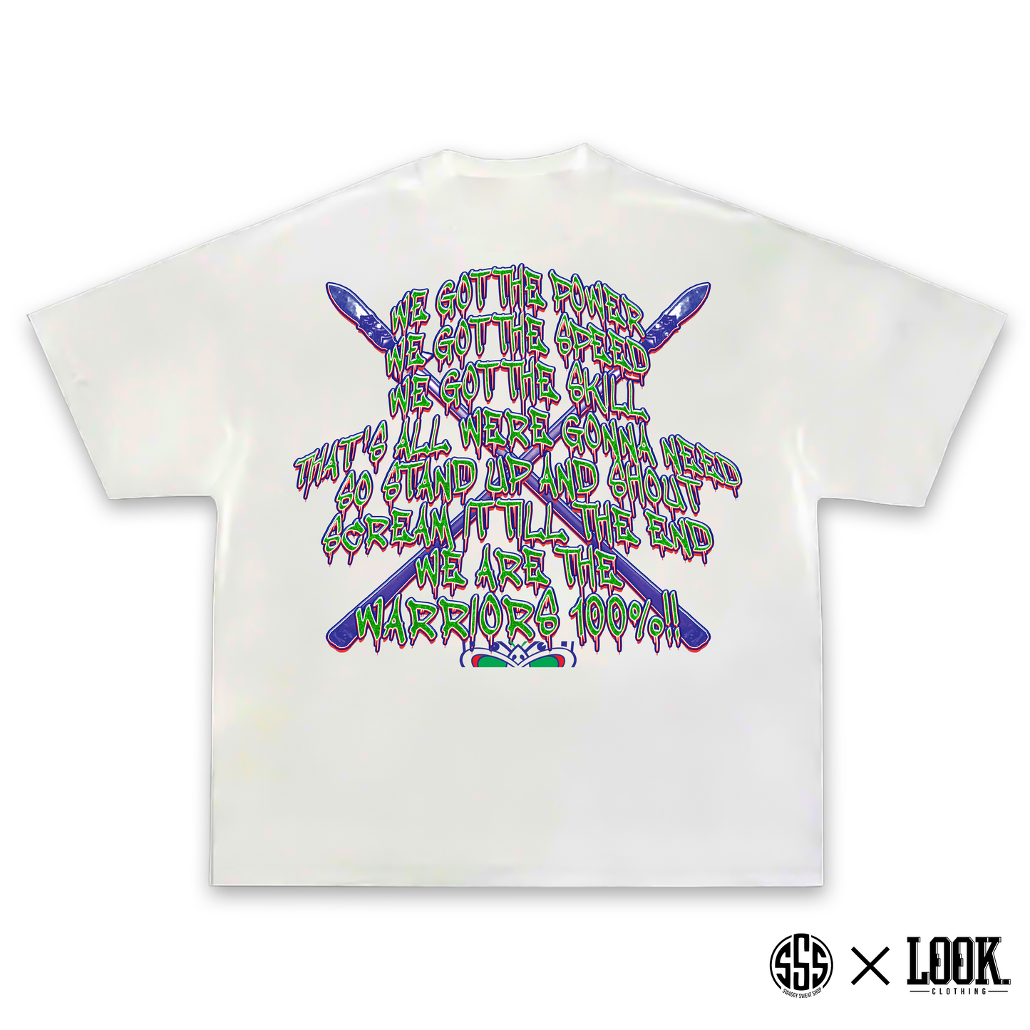 UP THE WAHS! 100% - ADULTS Graphic Tee x LOOK.