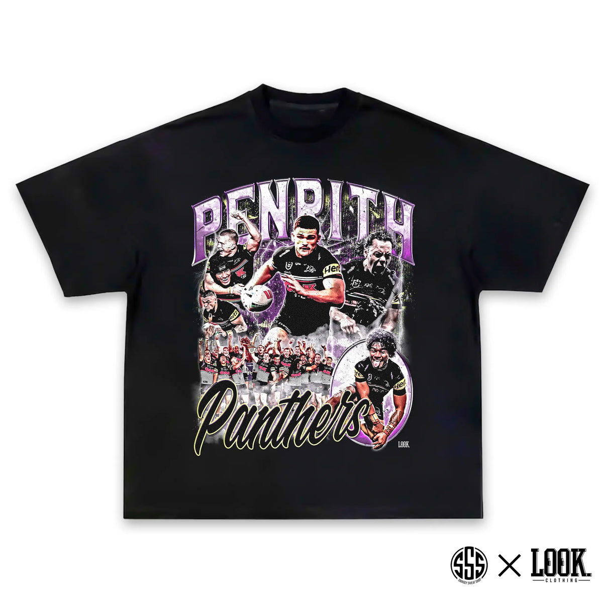 Penrith Panthers - ADULTS Graphic Tee x LOOK. STREET CULTURE CO