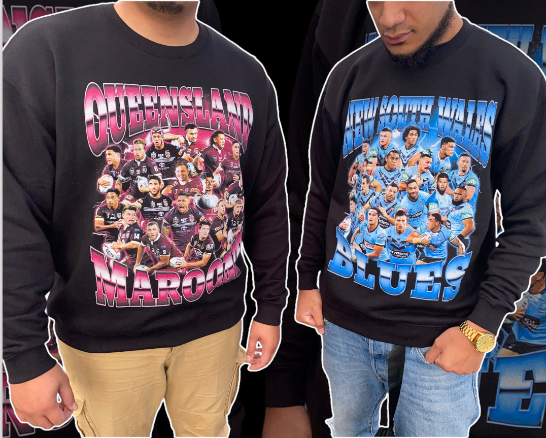 STATE OF ORIGIN SWEATSHIRTS