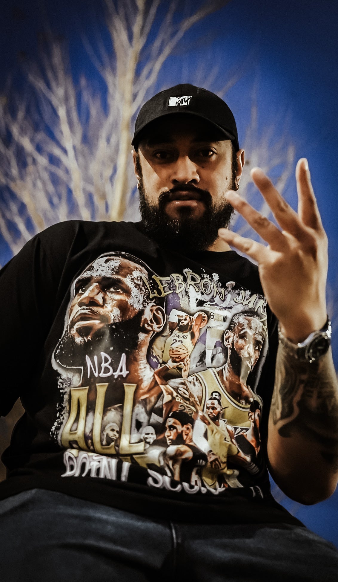 Lebron James 'All Time Scorer' NBA Graphic Tee