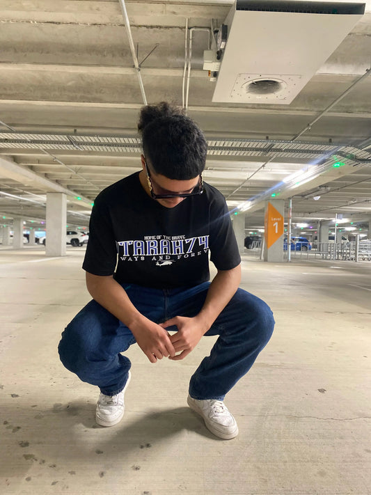 OTARA BLUE 274 TEE STREET CULTURE CO