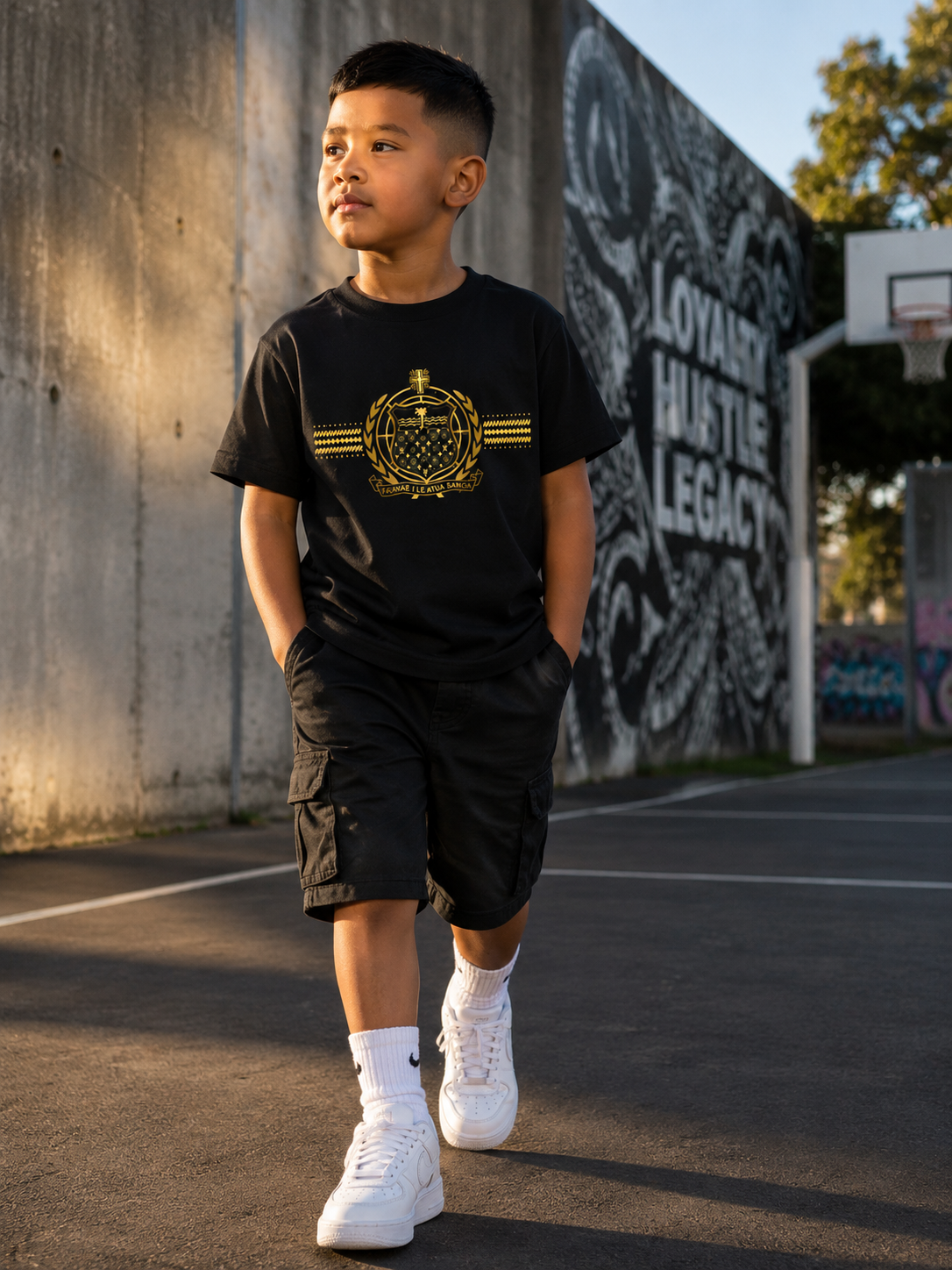 Kids Samoa Sila Tee
