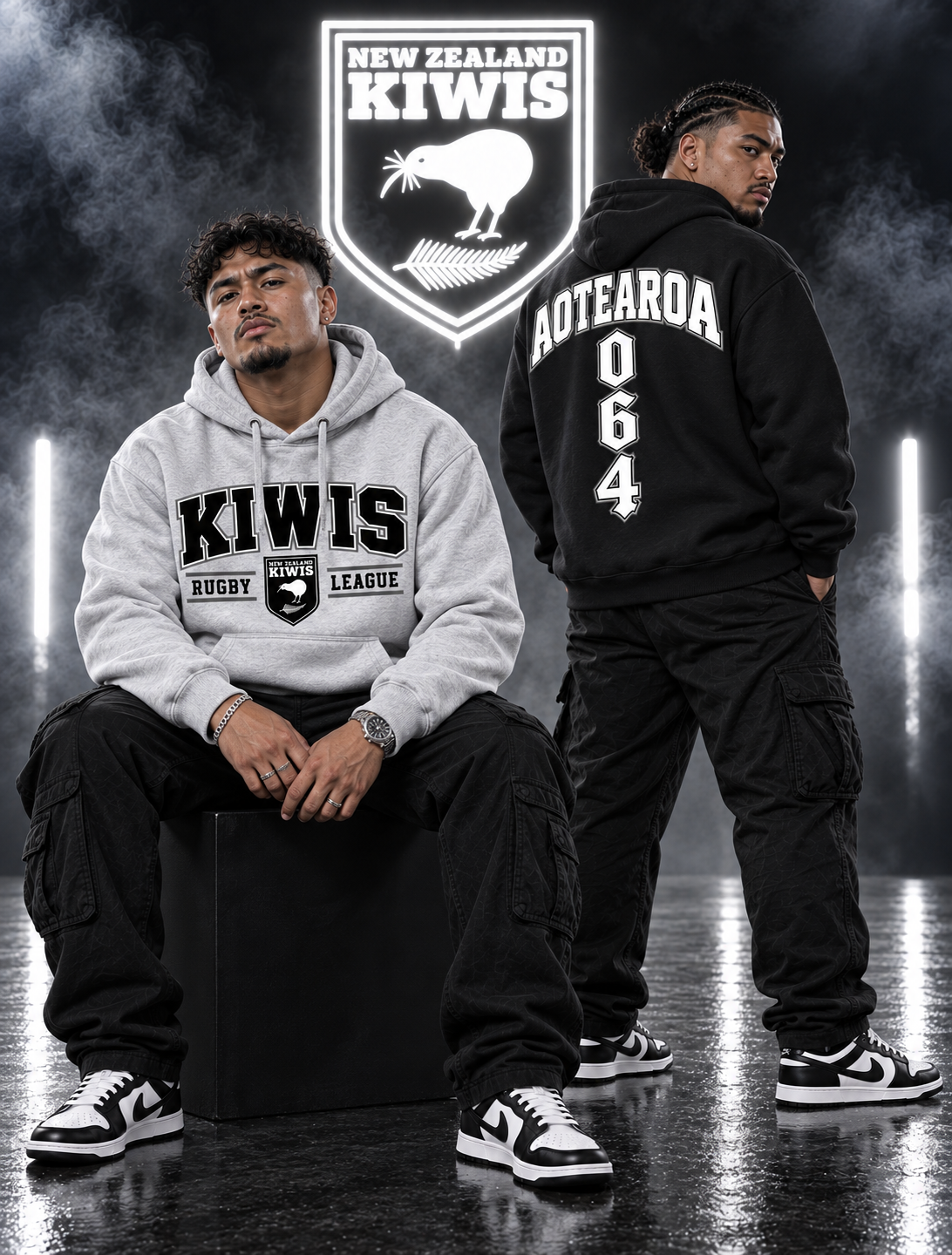 New Zealand Kiwis Rugby League Hoodie 26