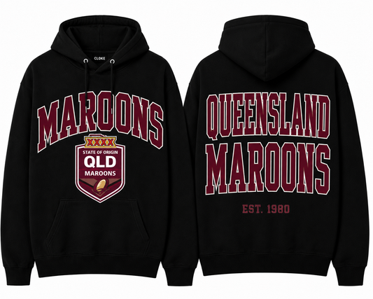 QLD MAROONS HOODIES