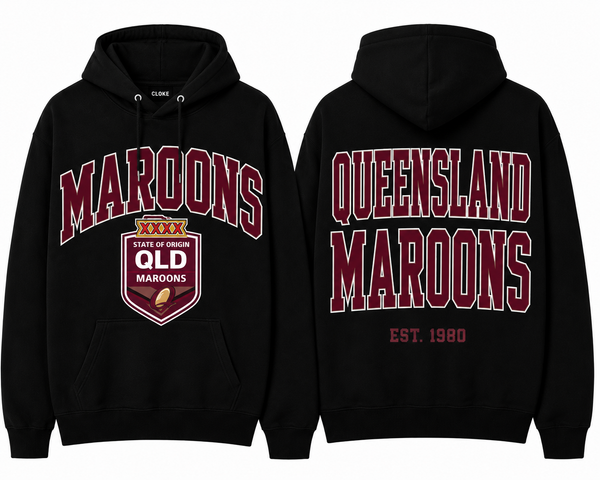QLD MAROONS HOODIES
