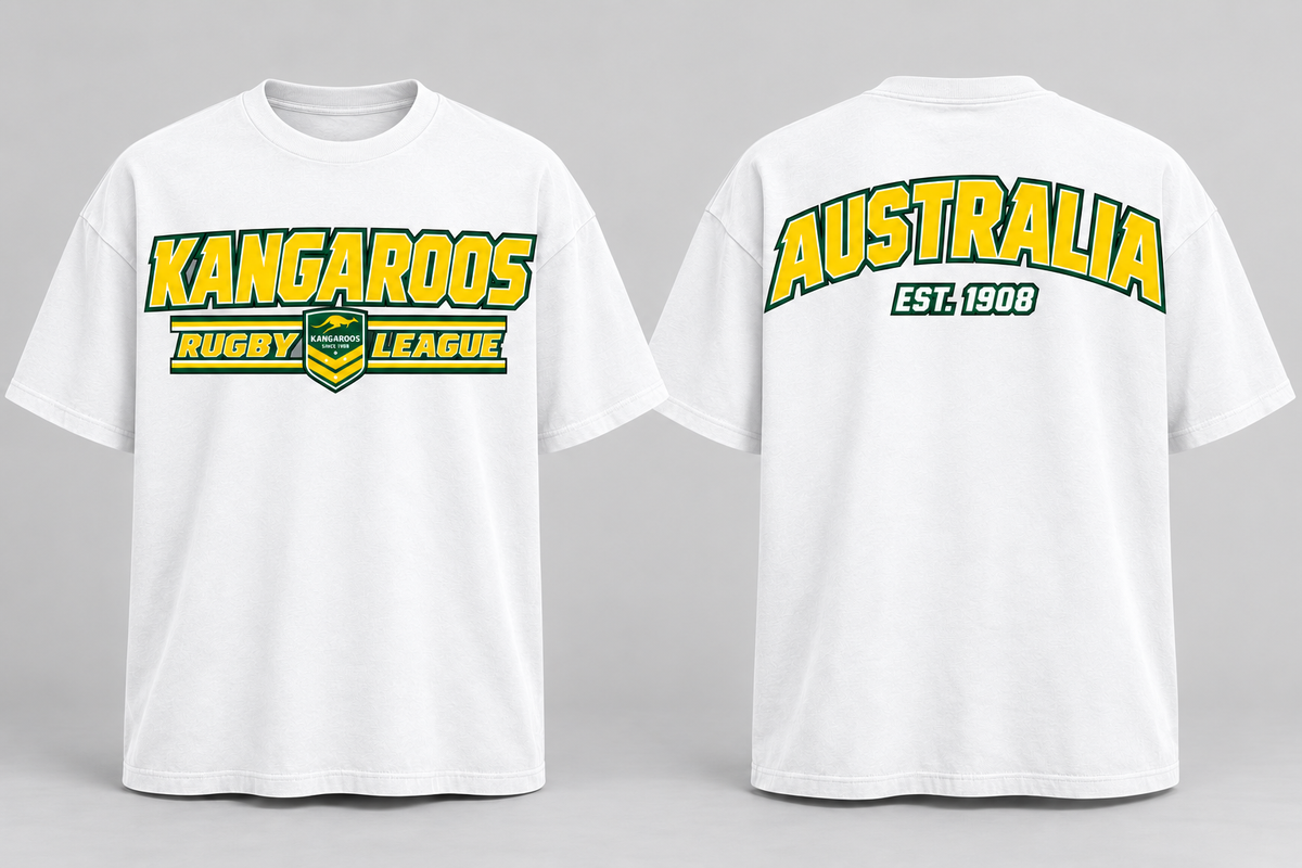 Australia Kangaroos Rugby League Tee ’26