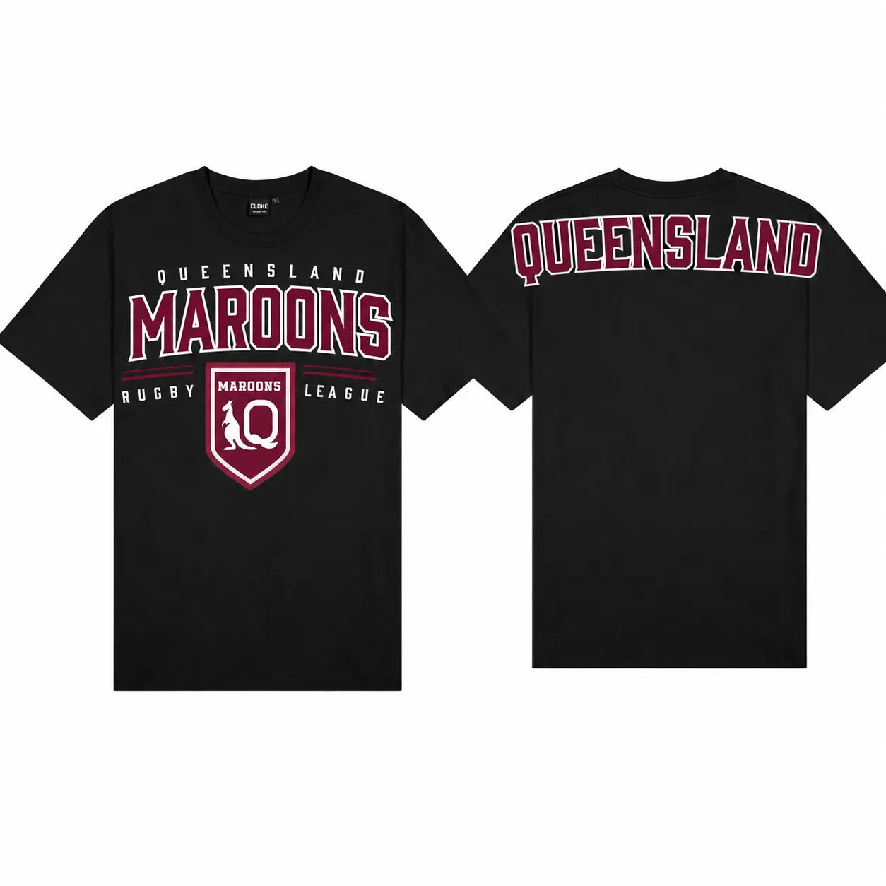 QLD MAROONS TEE 26 STREET CULTURE CO