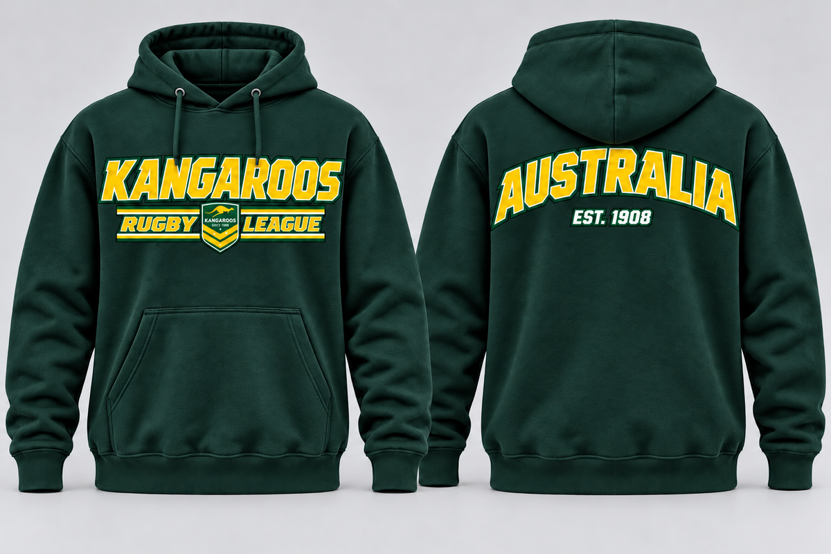 Australia Kangaroos Rugby League Hoodie ’26