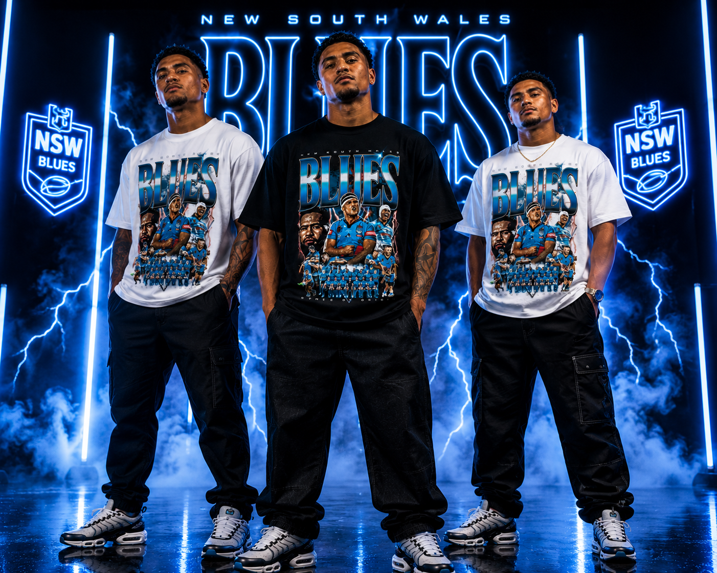 NSW Blues graphic Tee 2026