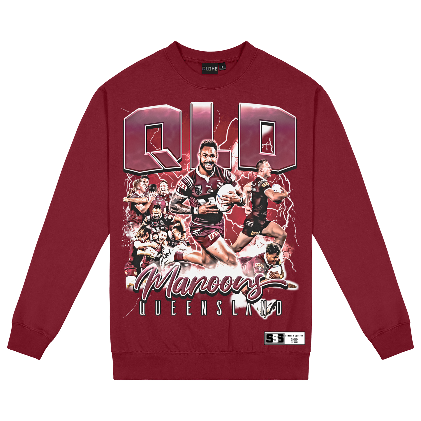 QLD GRAPHIC CREWNECK