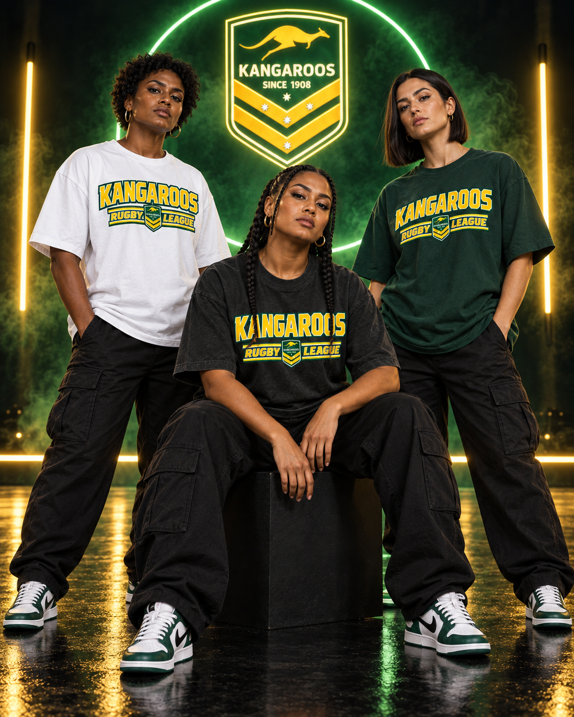 Australia Kangaroos Rugby League Tee ’26
