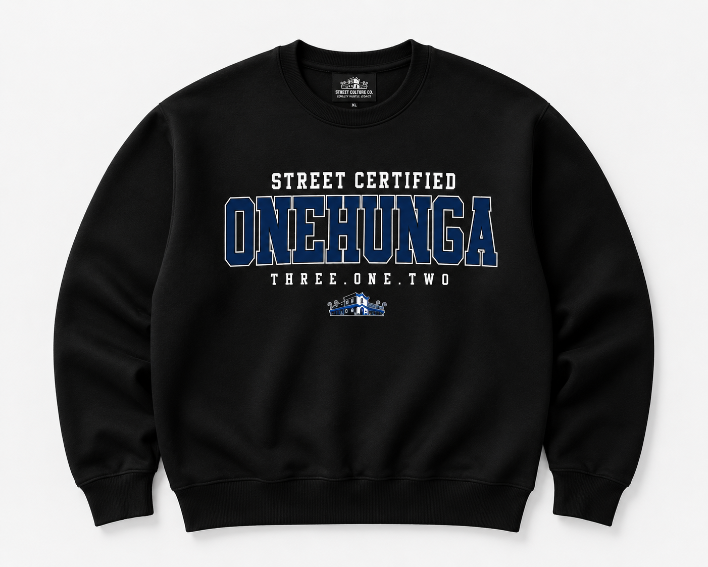 ONEHUNGA STREET CERTIFIED CREWNECK