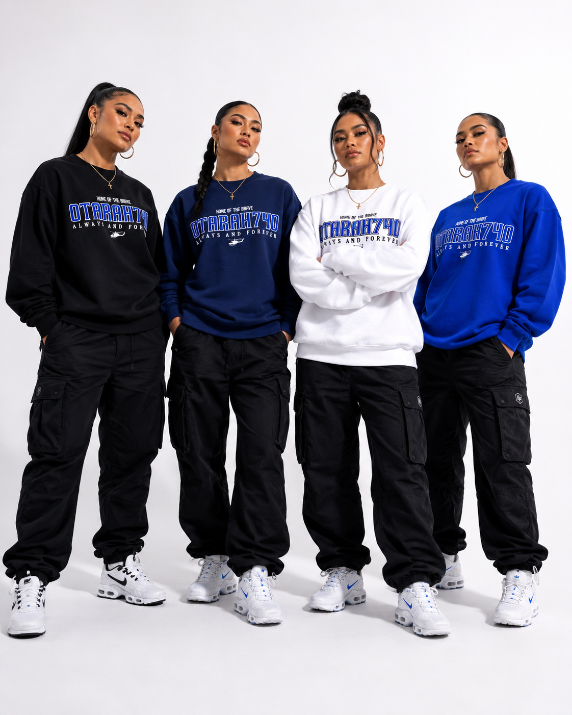 OTARA BLUE 274 CREWNECK