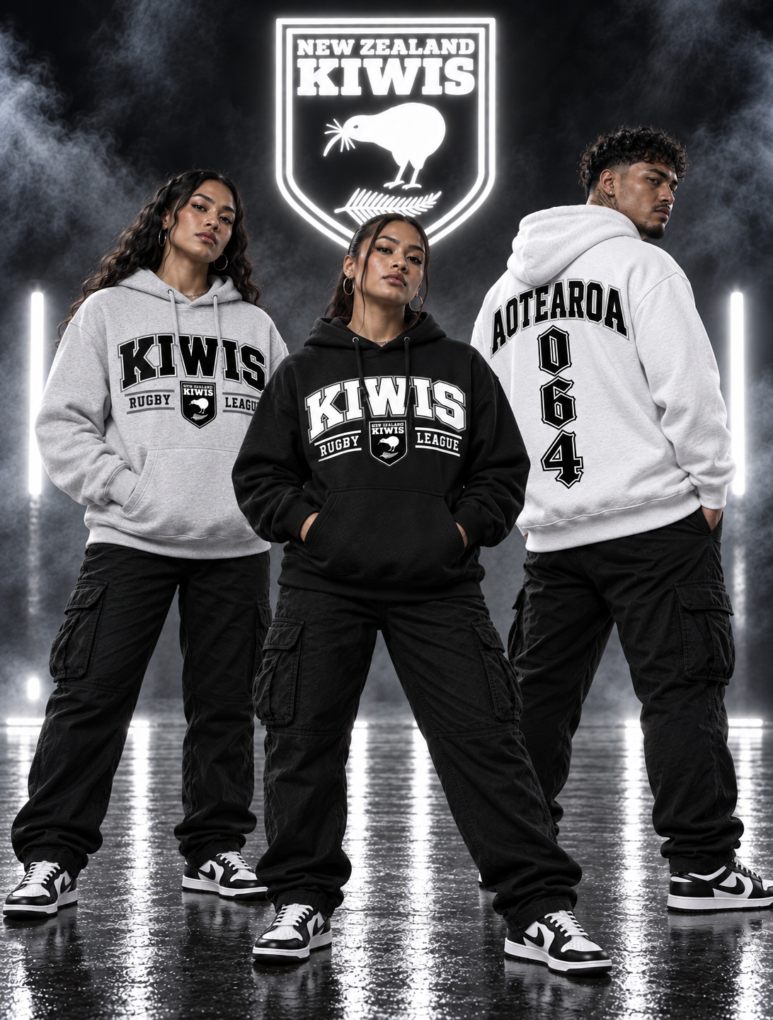New Zealand Kiwis Rugby League Hoodie 26