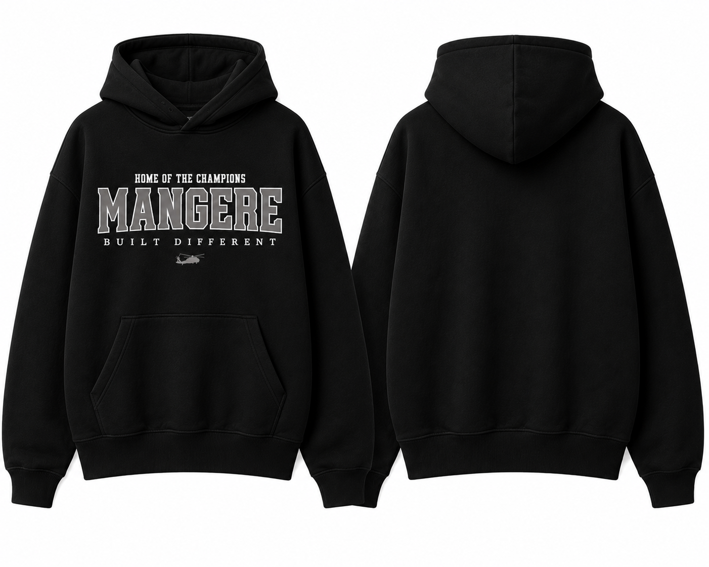 MANGERE – Home of the Champions Hoodies