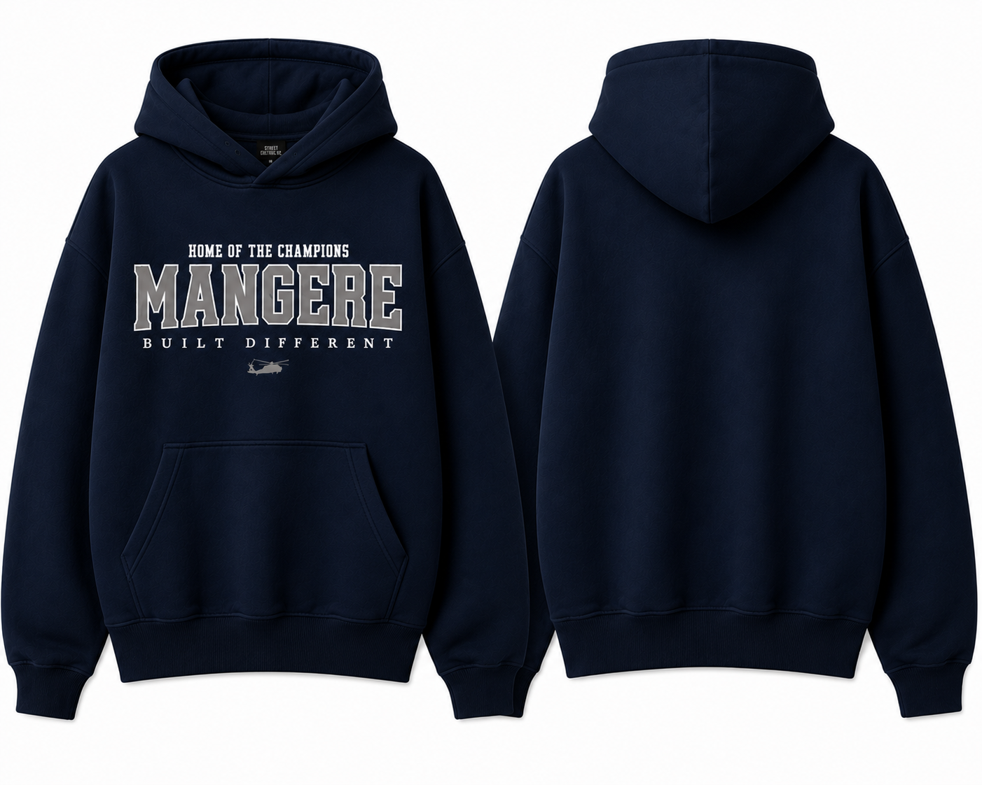 MANGERE – Home of the Champions Hoodies