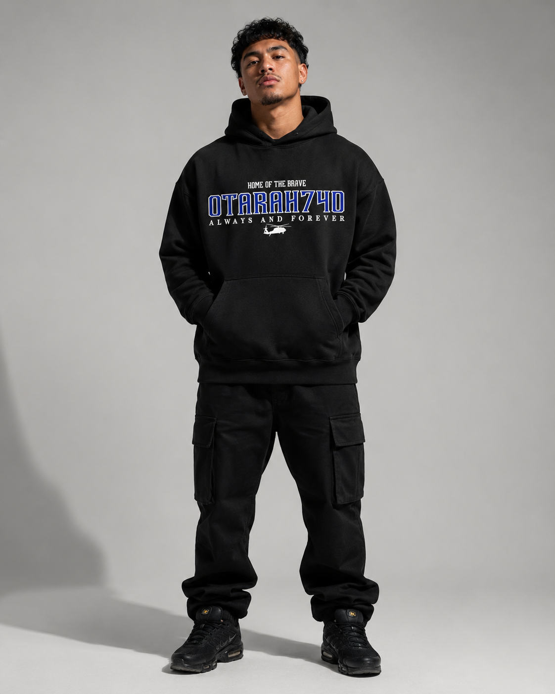 OTARA BLUE 274 HOODIE