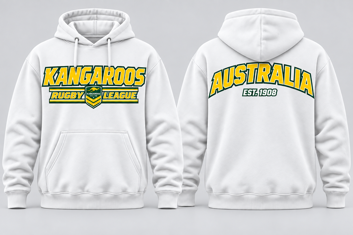 Australia Kangaroos Rugby League Hoodie ’26
