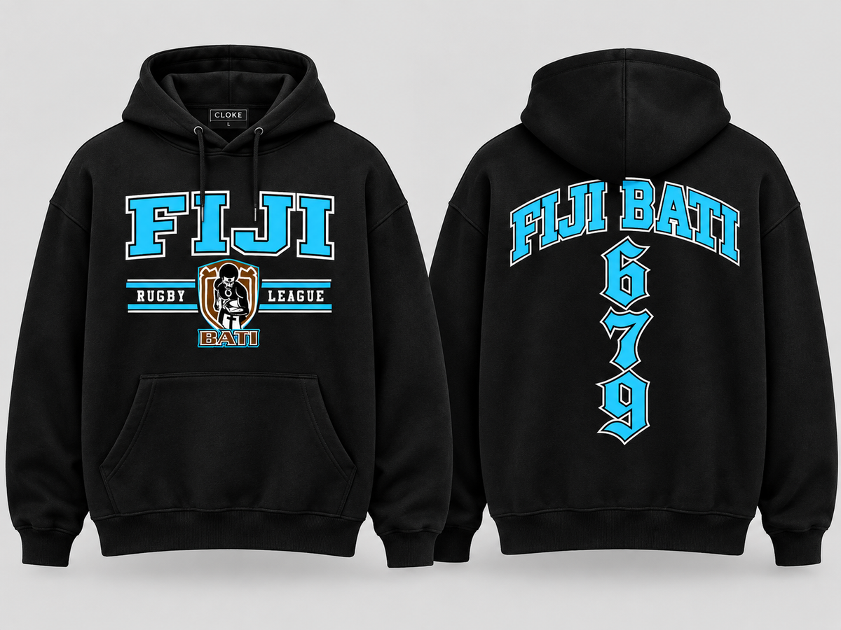 Fiji Bati Rugby League Hoodie ’26