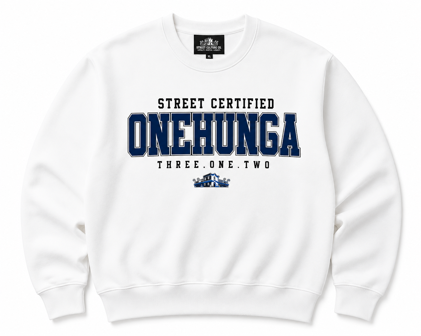 ONEHUNGA STREET CERTIFIED CREWNECK