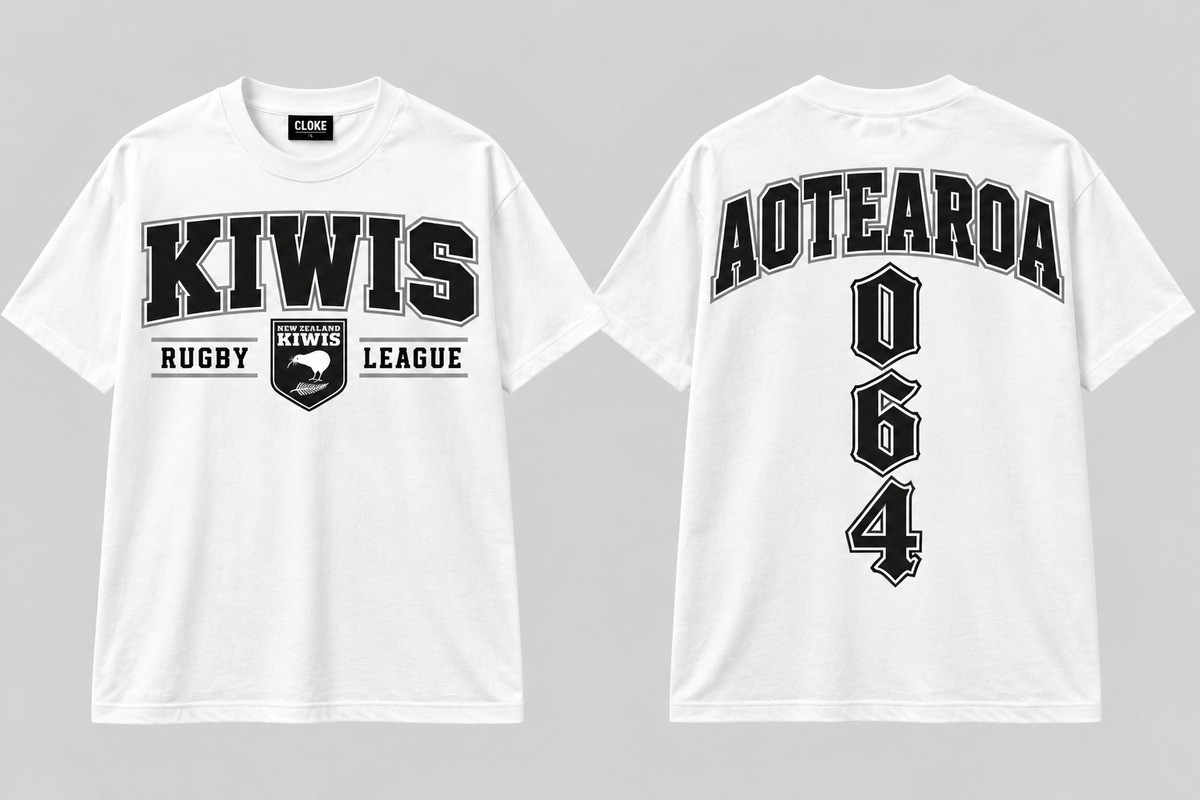 New Zealand Kiwis Rugby League Tee 26