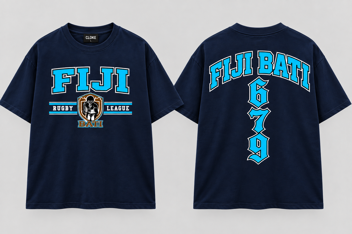 Fiji Bati Rugby League Tee 26