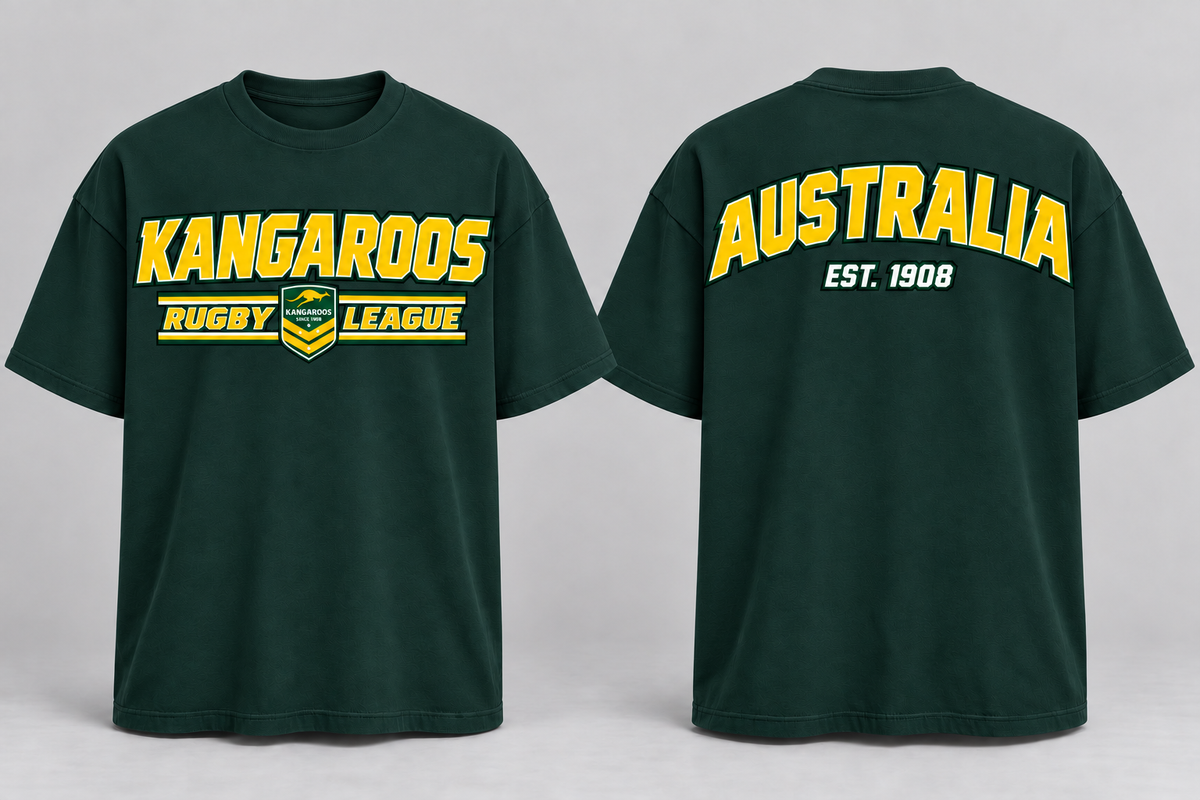 Australia Kangaroos Rugby League Tee ’26