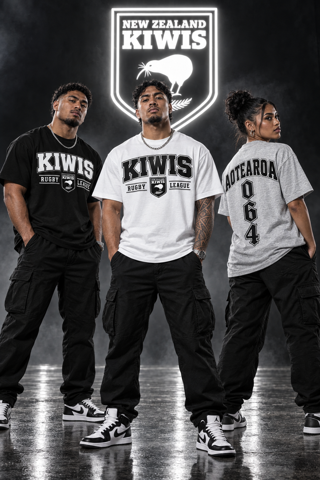 New Zealand Kiwis Rugby League Tee 26