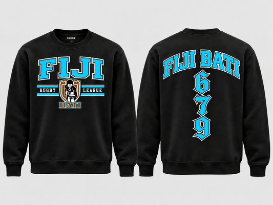Fiji Bati Rugby League Crewneck ’26