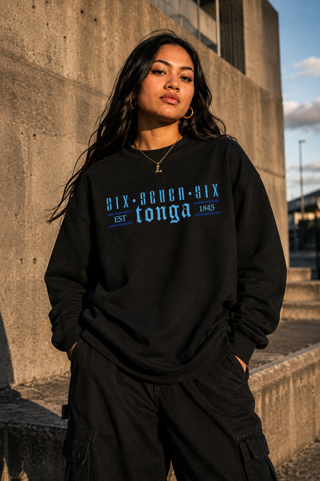 676 Tonga Heritage Crewneck