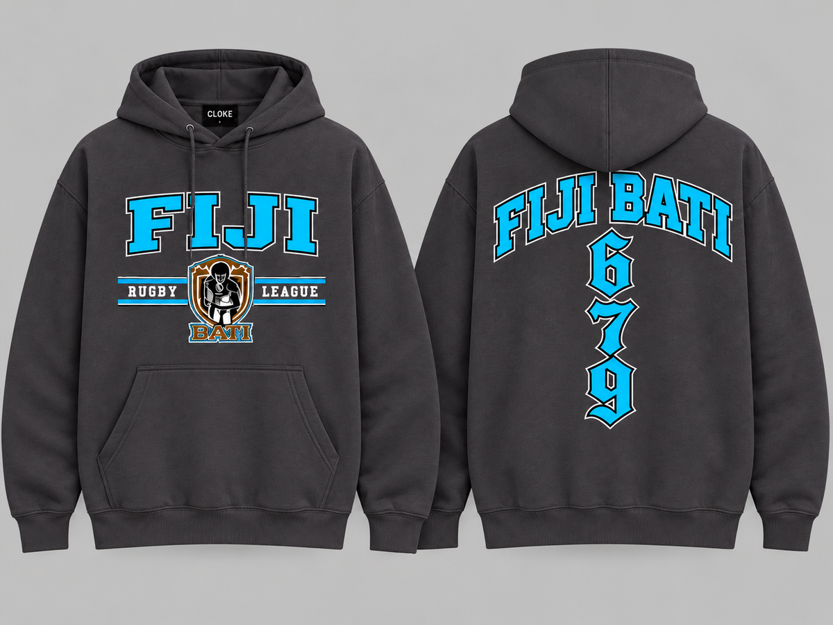Fiji Bati Rugby League Hoodie ’26
