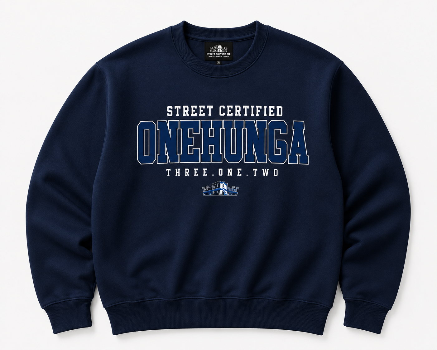 ONEHUNGA STREET CERTIFIED CREWNECK